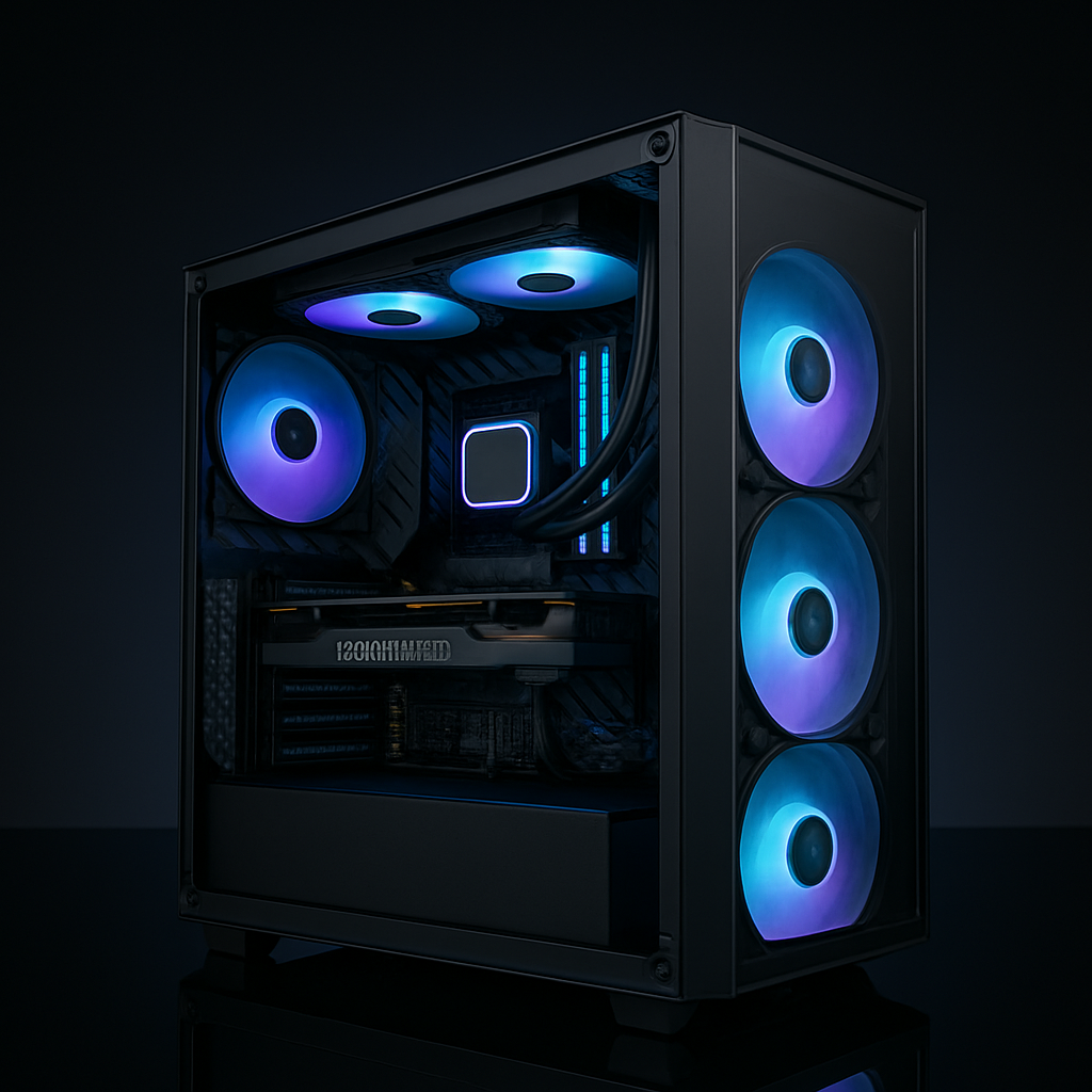 Pc-RX 6600 Black Behuizing