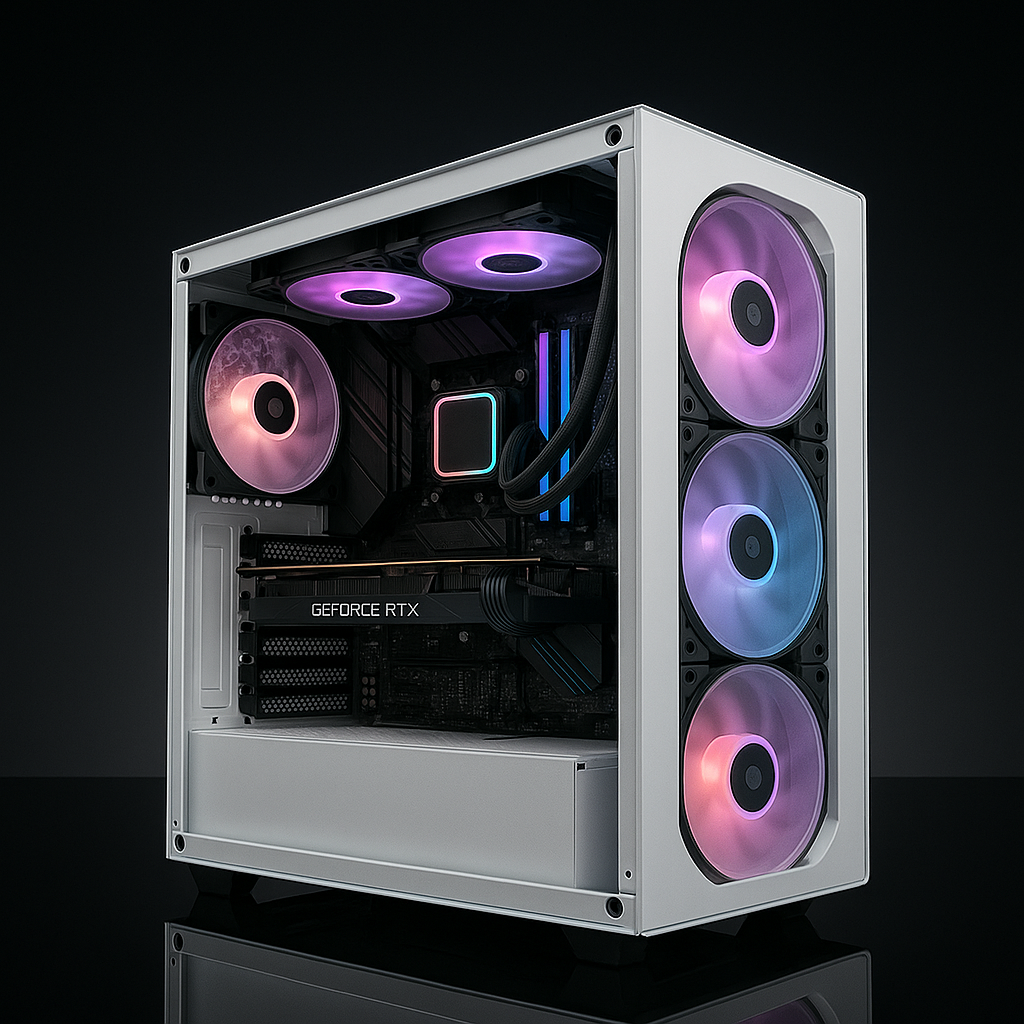White Beast – RX 7800 Gaming PC